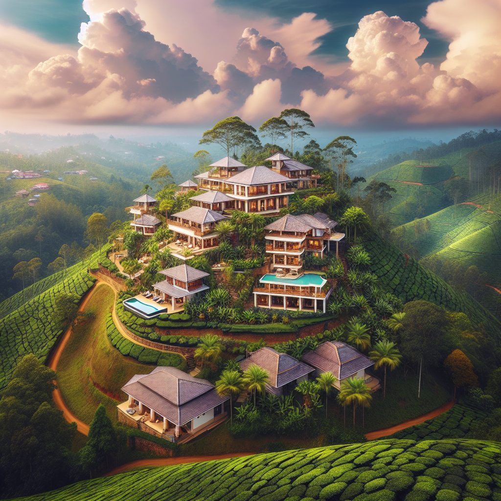 Luxury Hilltop Villas in Sri Lanka With Tea Plantation Views