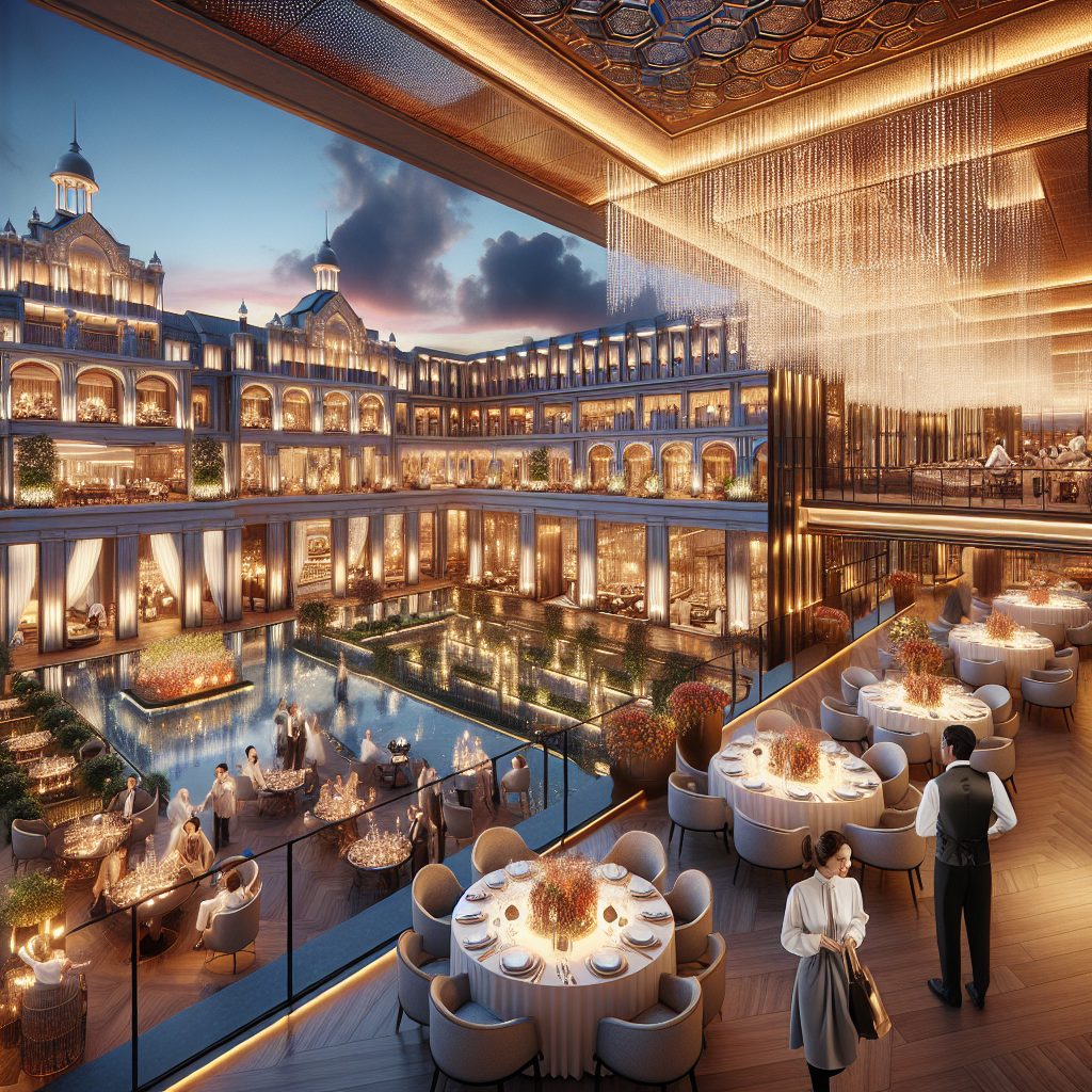 Luxury Hotels With Gourmet Dining and Scenic Rooftop Moments
