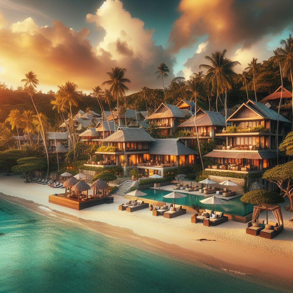 Luxury Resorts in Boracay With White Sand Beach Views