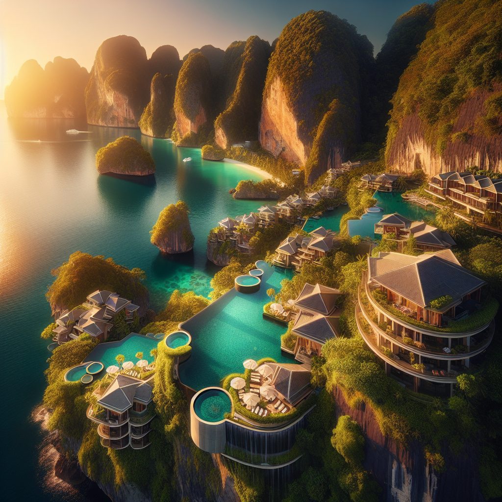 Luxury Resorts in Phuket With Cliffside Infinity Pool