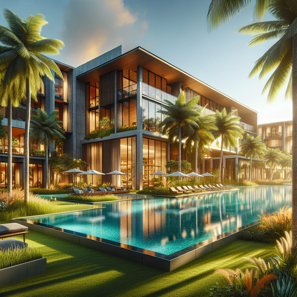Luxury Resorts With Modern Design and Warm Tropical Atmosphere