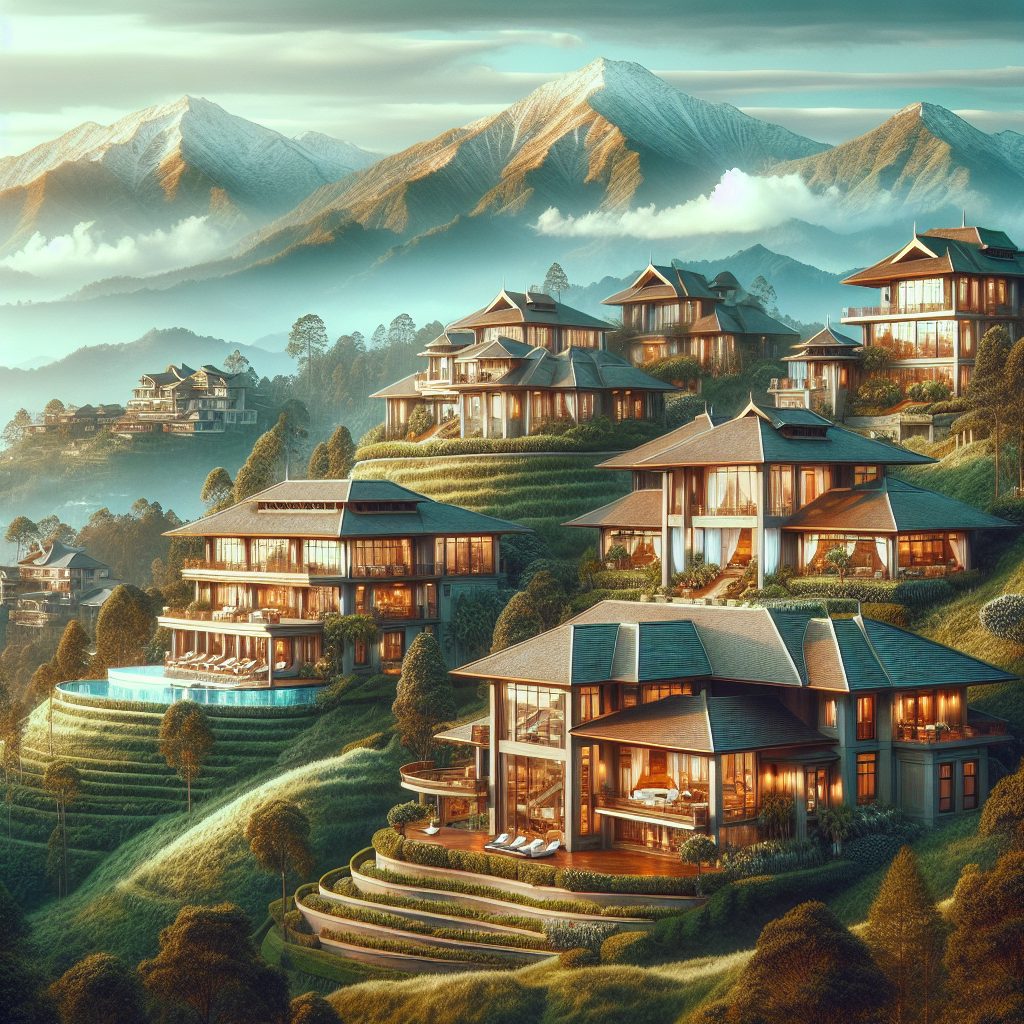 Luxury Villas in Bandung With Cool Weather and Mountain Views