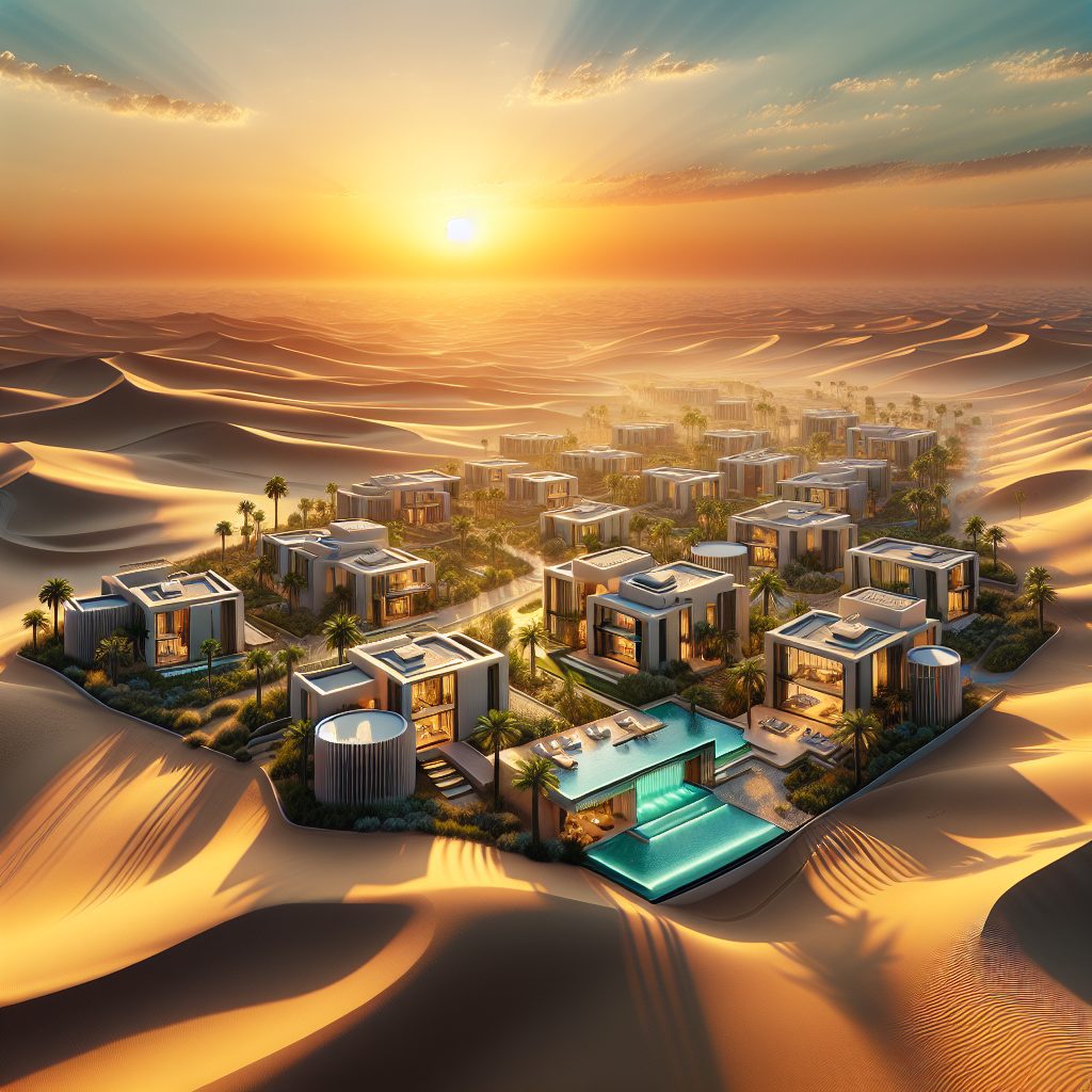 Luxury Villas in Dubai With Desert Sunset Experience