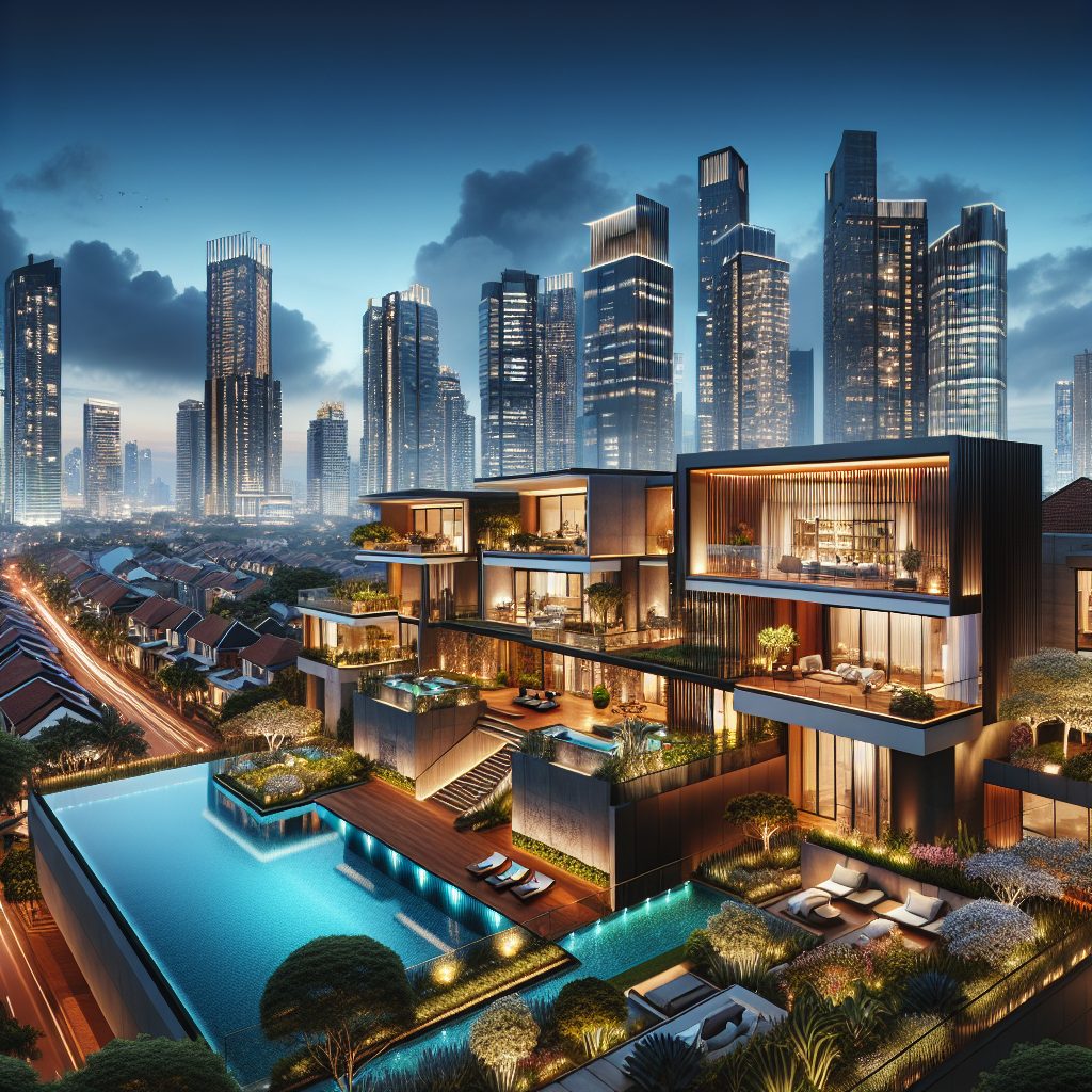 Luxury Villas in Jakarta Indonesia With Urban Luxury Feel