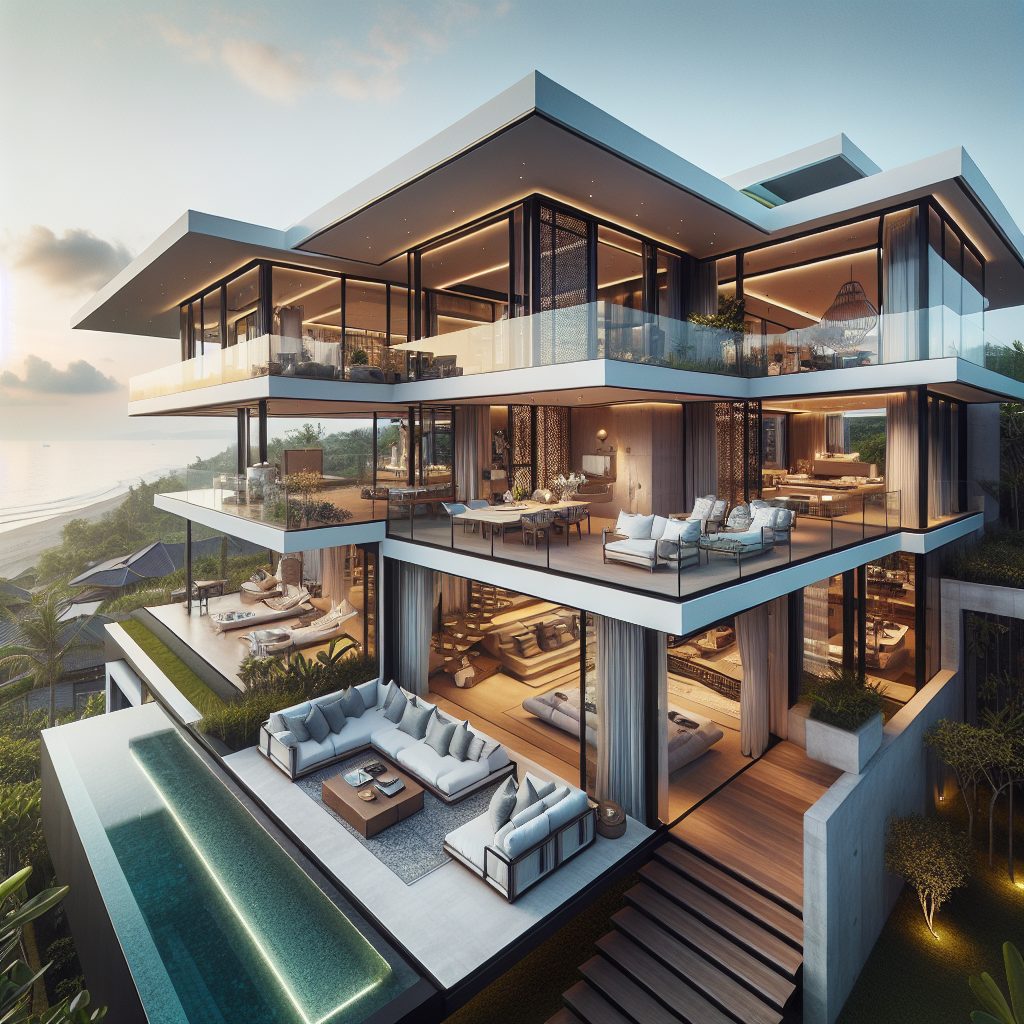 Luxury Villas in Seminyak Bali With Modern Interior Design