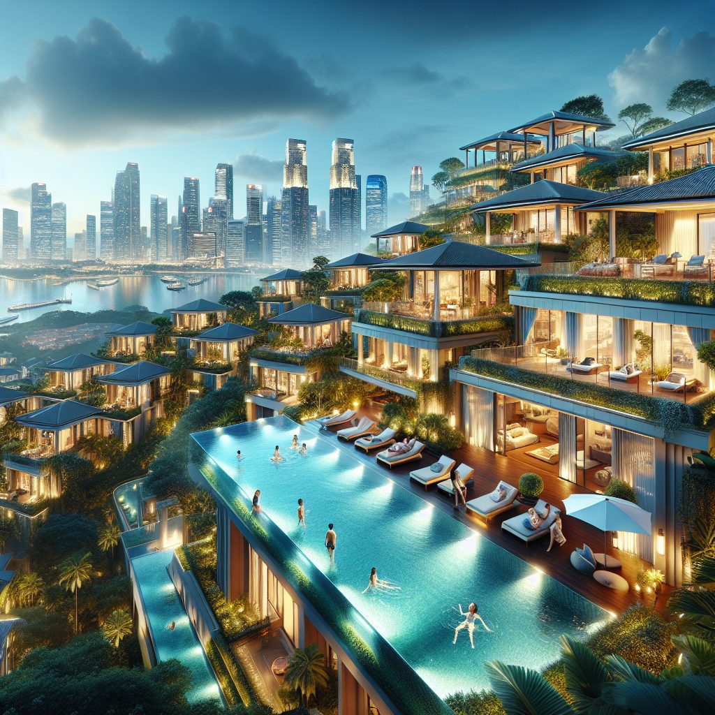 Luxury Villas in Singapore With Rooftop Pool Experience