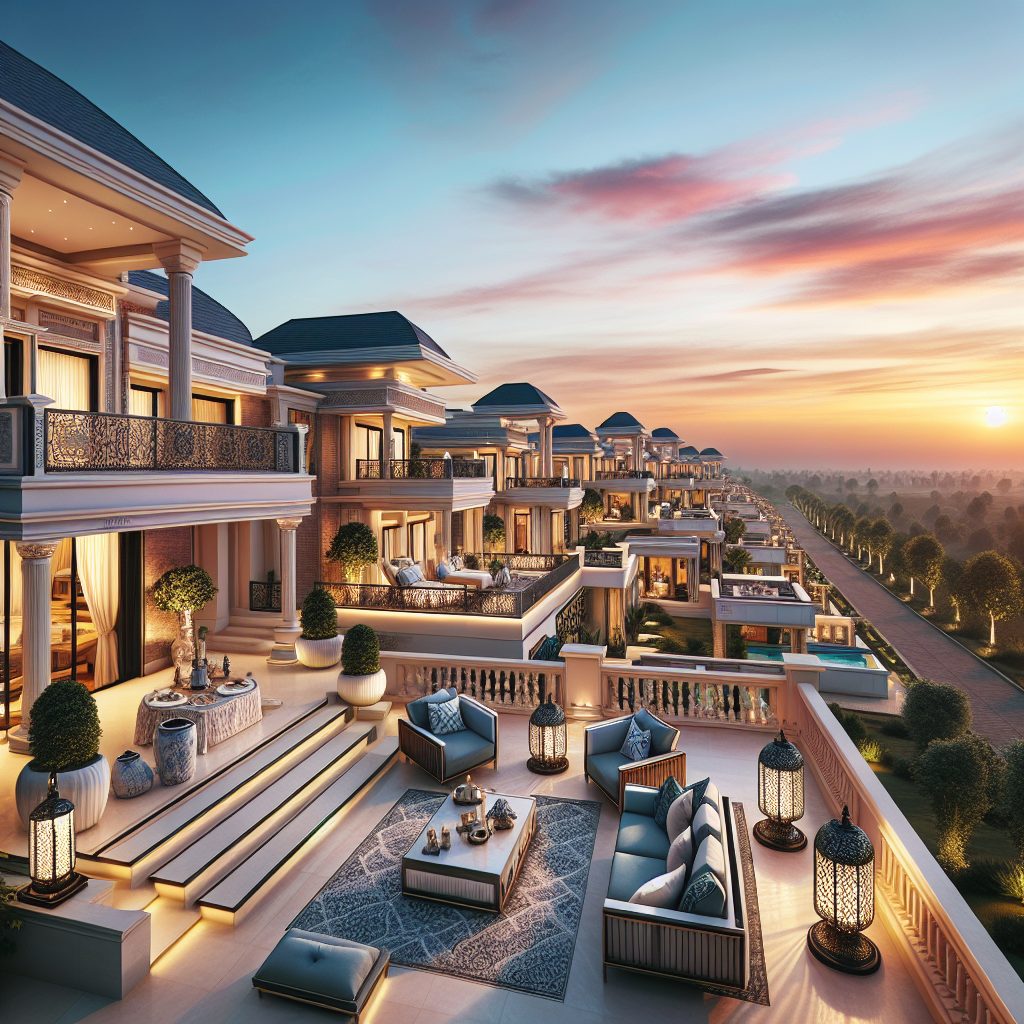 Luxury Villas With Spacious Terraces and Scenic Horizons