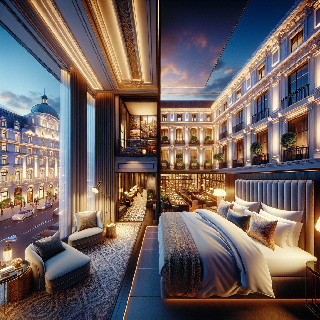 Majestic Hotels With Luxe Bedding and City-Center Prestige