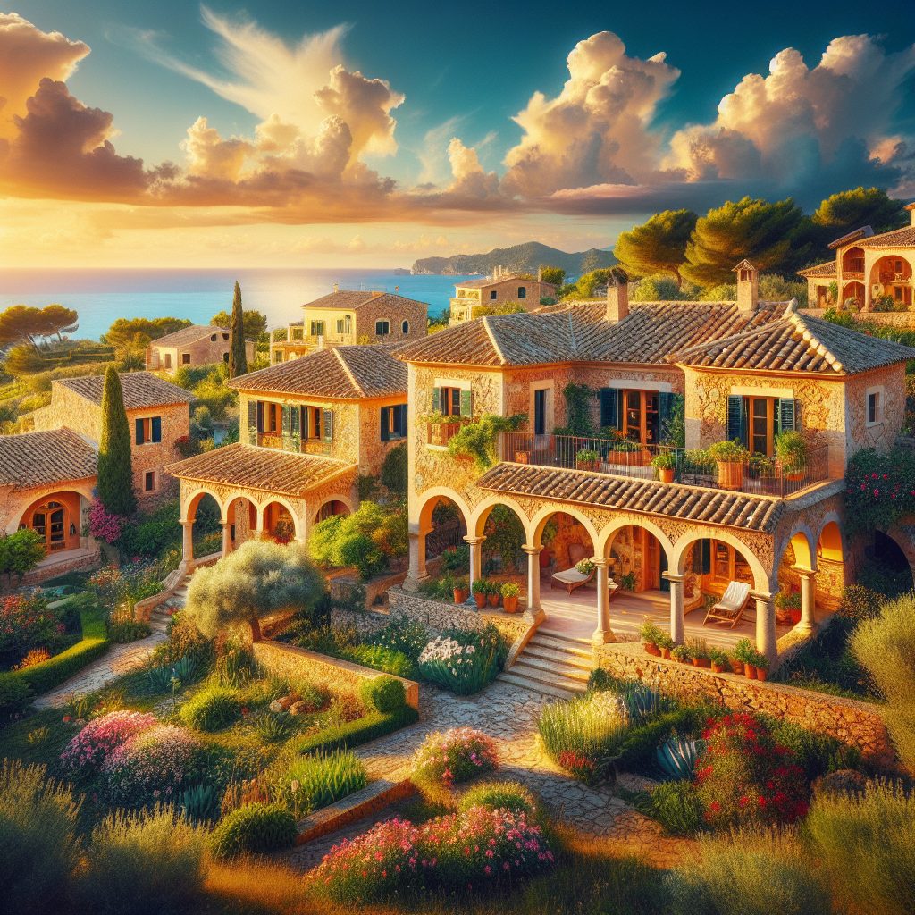 Mallorca Archway Villas with Mediterranean Character