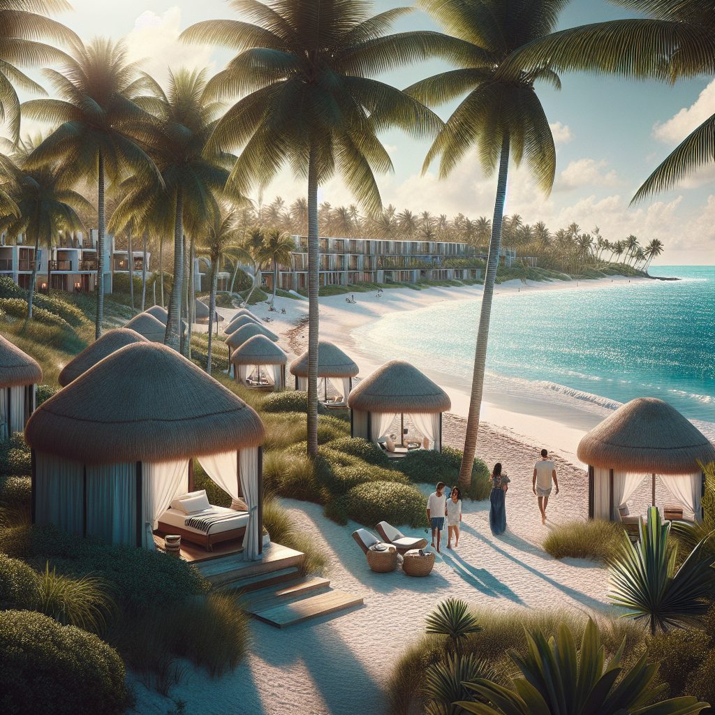 Mexico Riviera Blue Retreats with Beach Calm