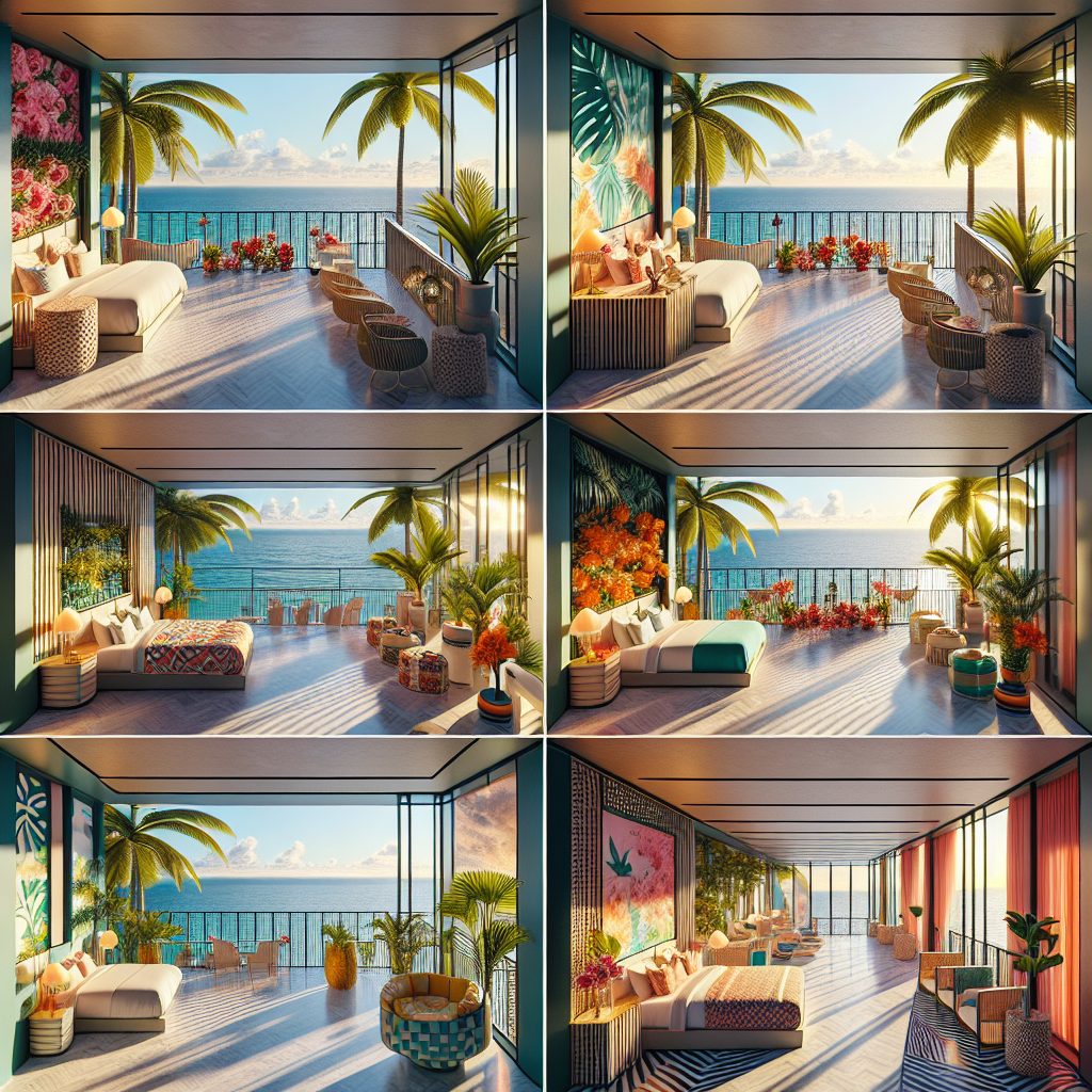 Miami Ocean Edge Rooms with Tropical Flow