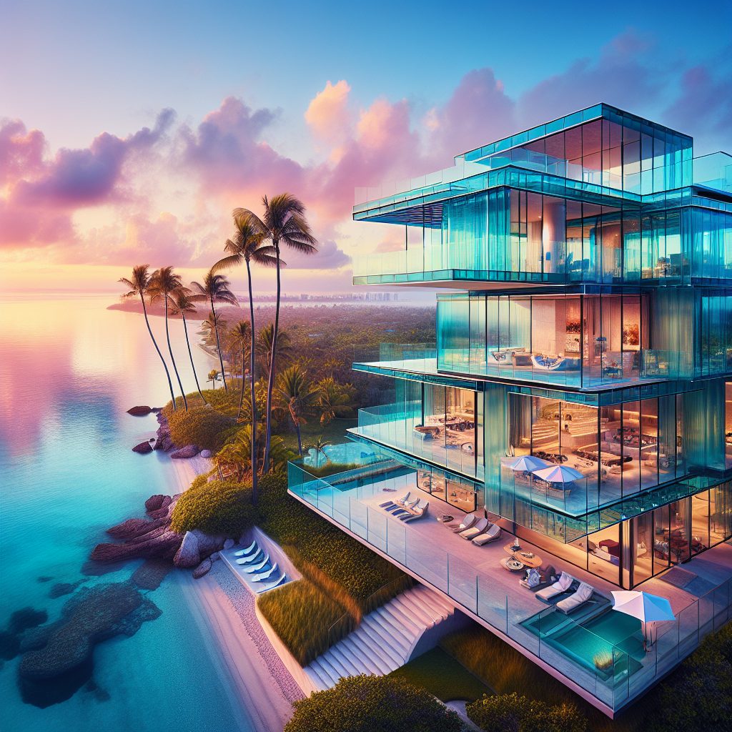 Miami Ocean Glass Villas with Breeze Flow