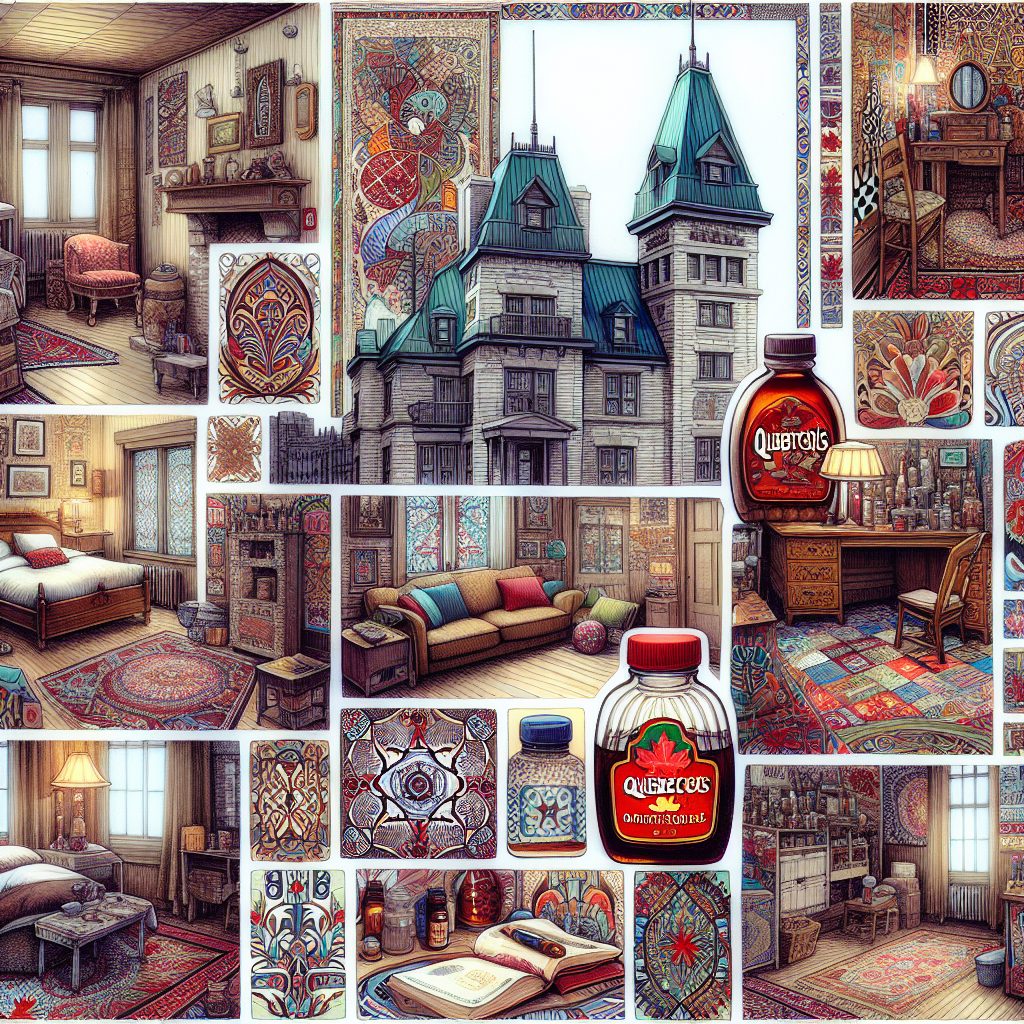 Montreal Creative Rooms with Artistic Detail