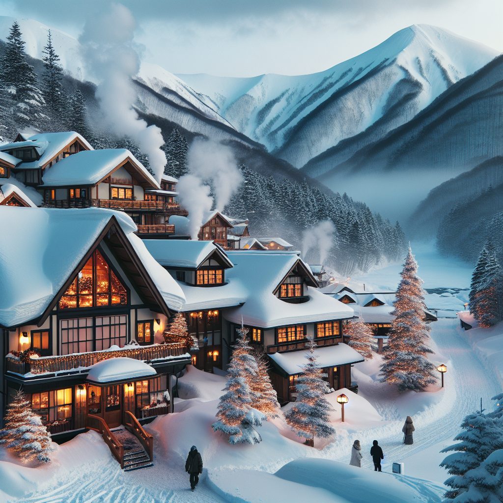 Mountain Resorts in Hokkaido Japan With Snow and Onsen Experience