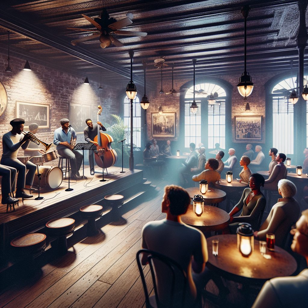 New Orleans Jazz Rooms with Night Vibe