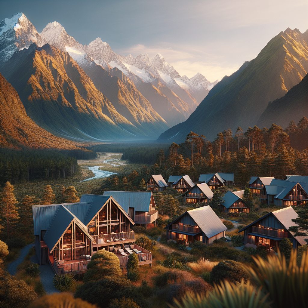 New Zealand Peak Calm Retreats with Mountain View