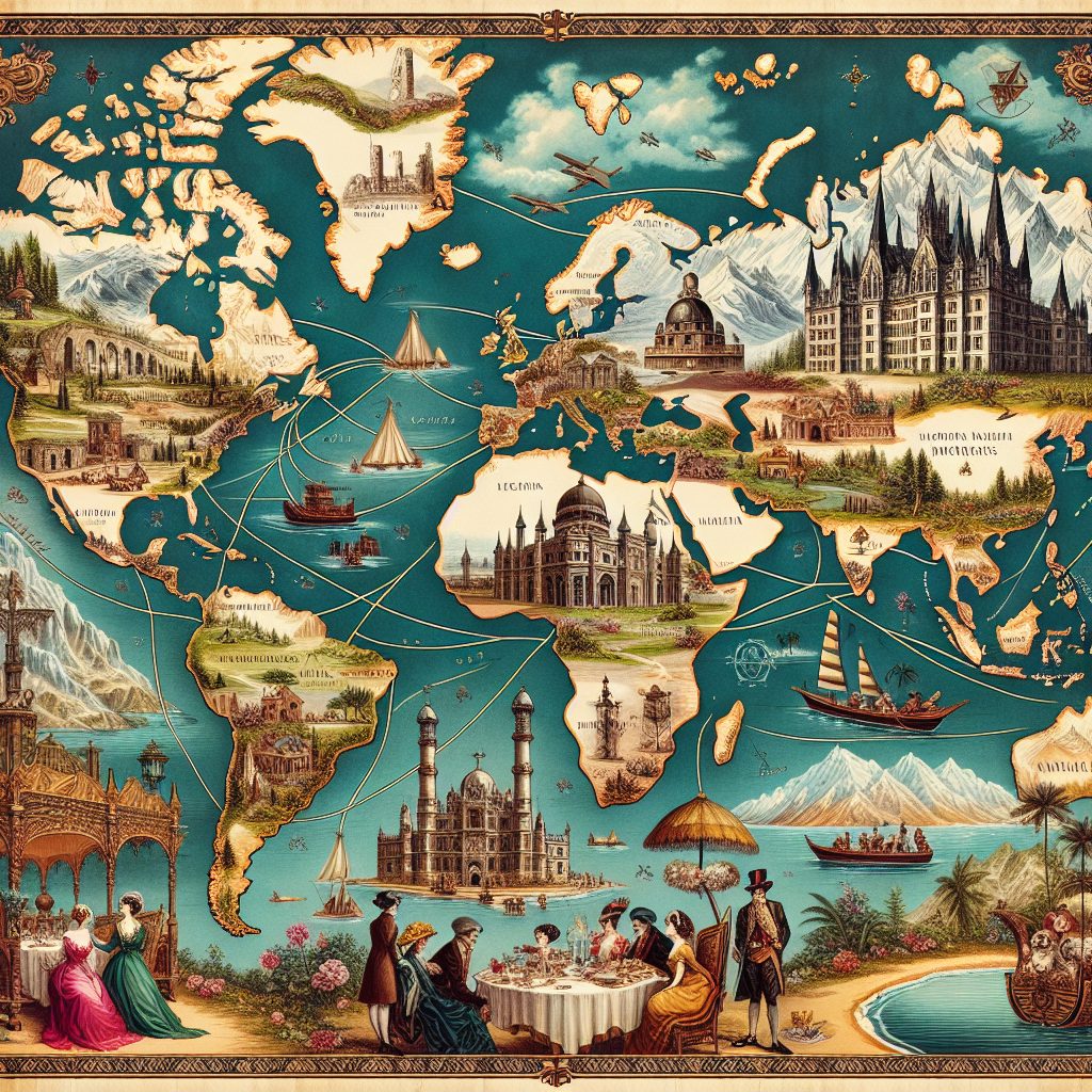 Noble Travel Routes for Discerning Tourists and Serene Escapes