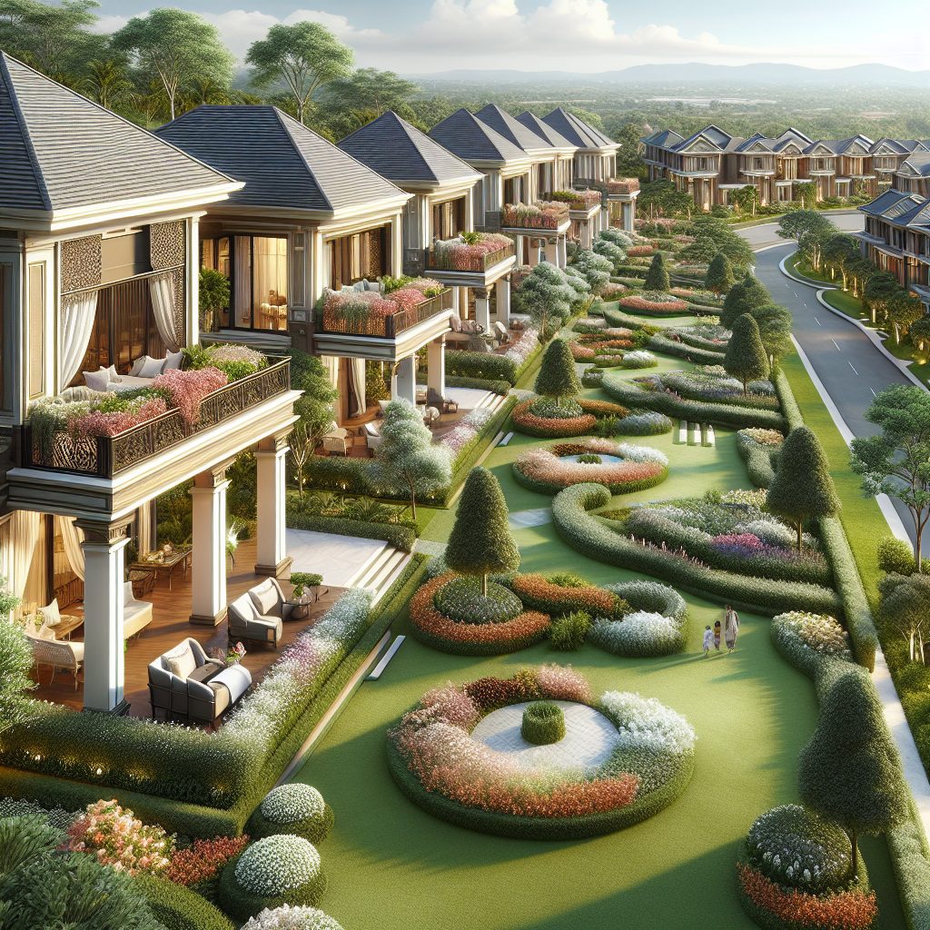 Noble Villas With Scenic Terraces and Understated Premium Grace