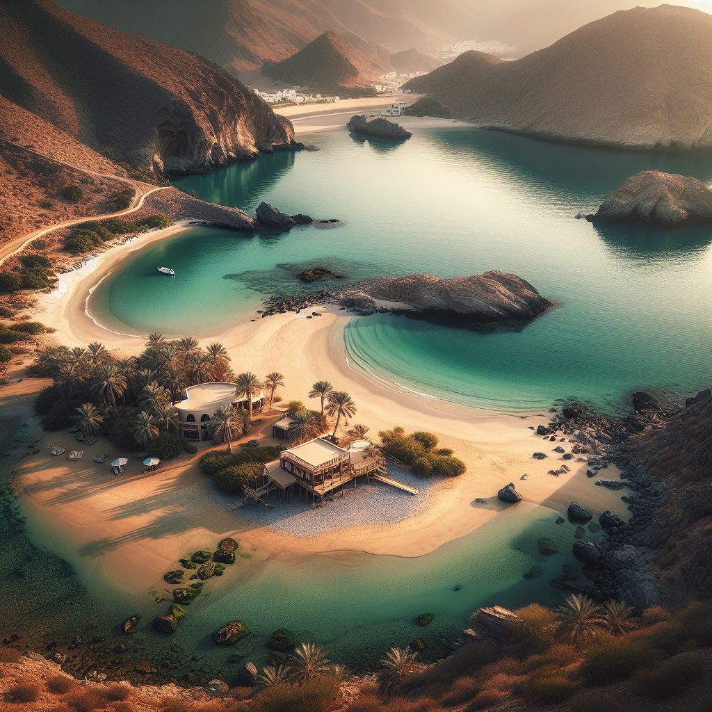 Oman Quiet Bay Retreats with Hidden Coast
