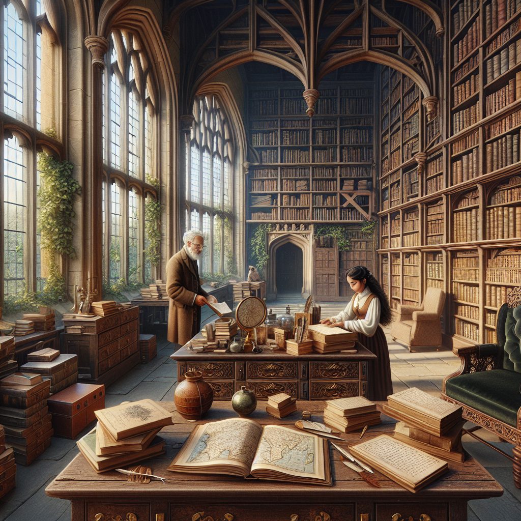Oxford College Rooms with Academic Atmosphere