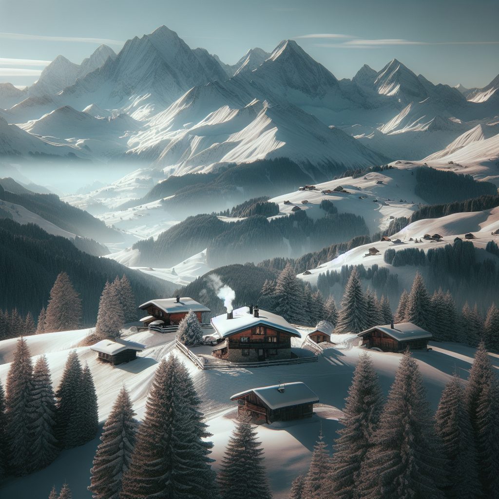 Peakwhisper Alpine Retreats with Mountain Silence
