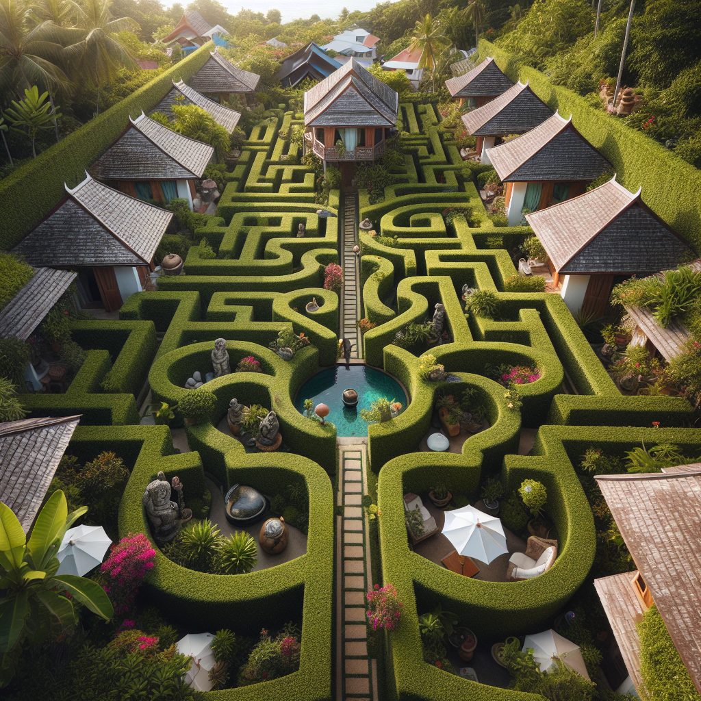 Phuket Garden Maze Villas with Hidden Pool Courtyards