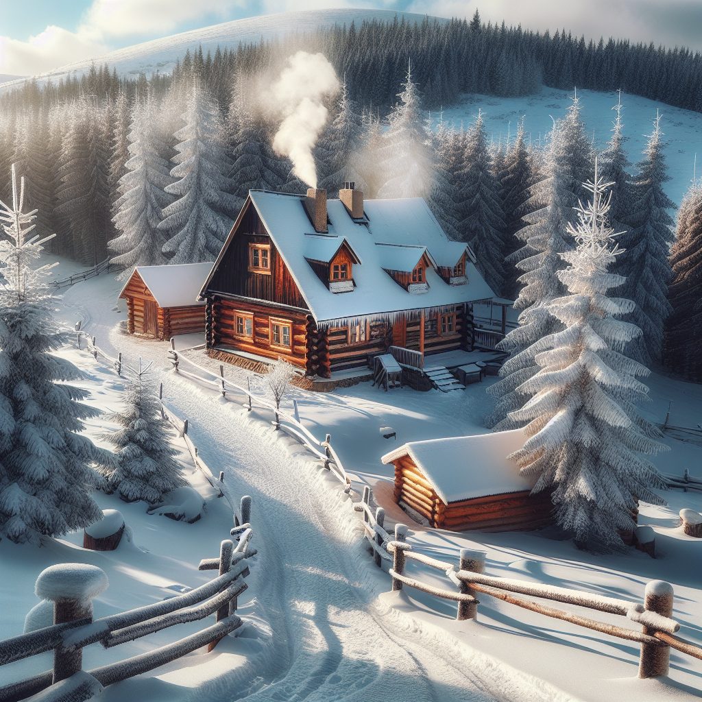 Poland Snow Hill Retreats with Winter Feel