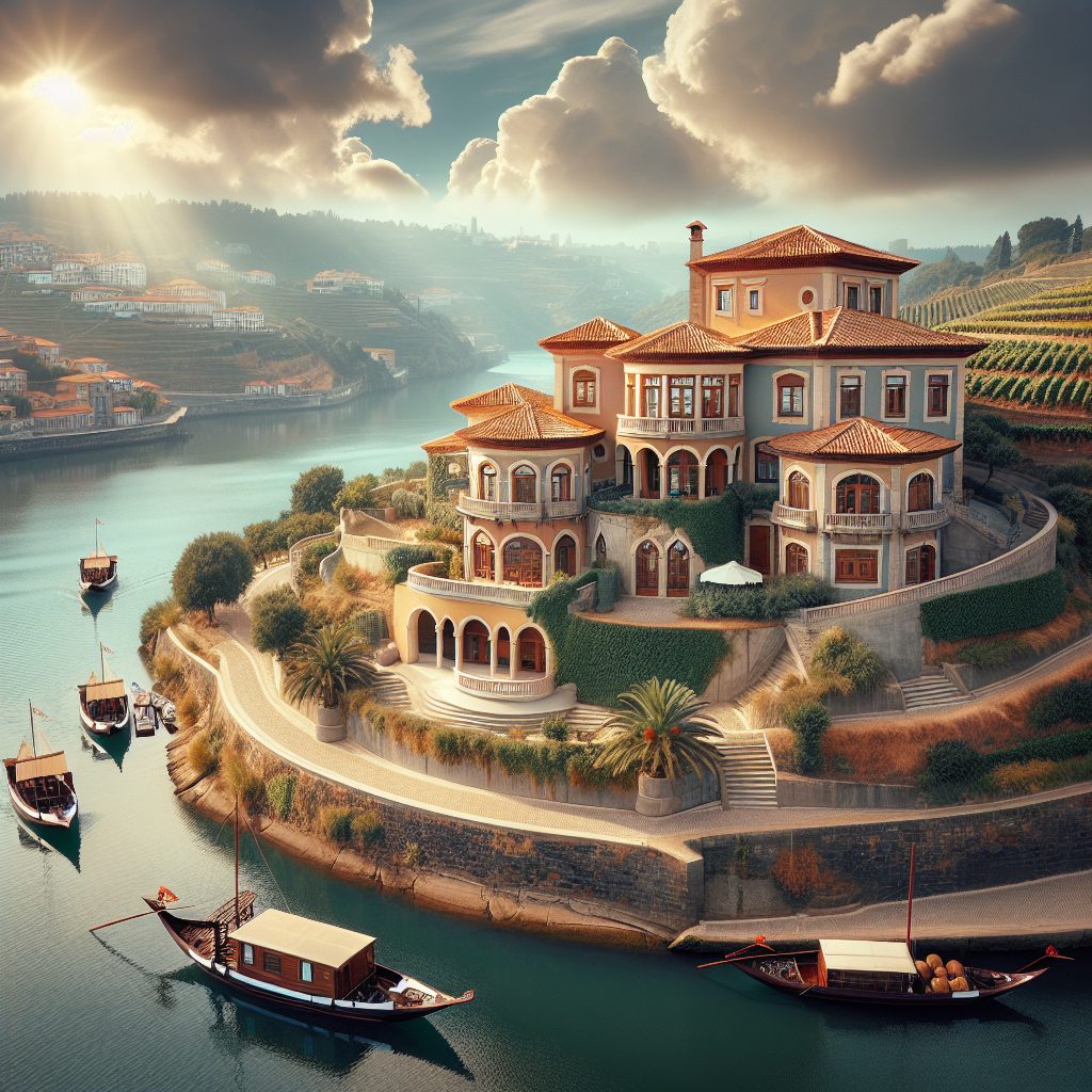 Porto Riverbend Villas Overlooking Douro Flow