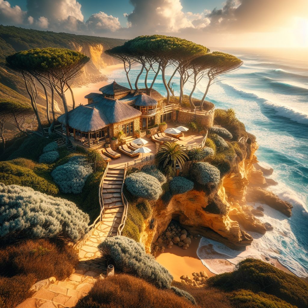 Portugal Cliff Wind Retreats with Atlantic View