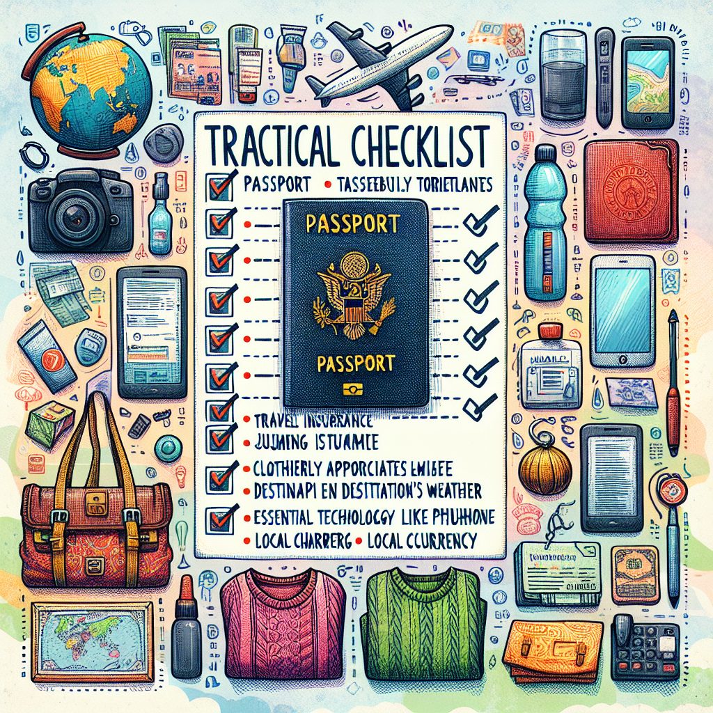 Practical Travel Checklist for Smoother Vacation Planning