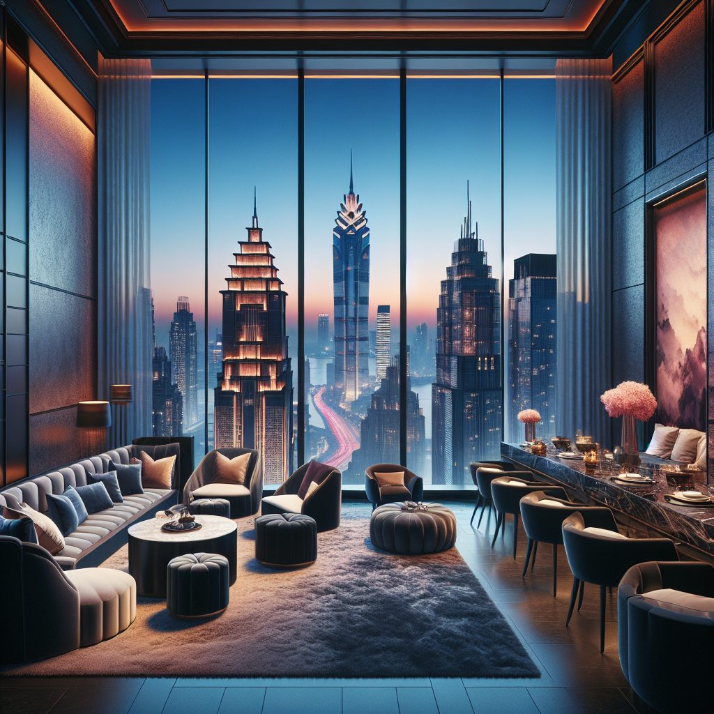 Premium Hotels With Luxe Textures and Beautiful Urban Vistas