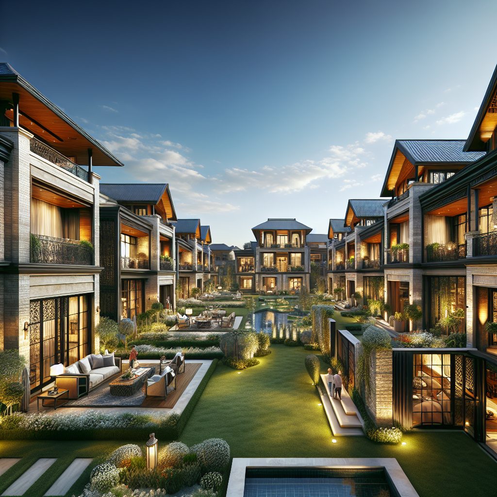 Prestige Garden Villas With Warm Luxury and Natural Light