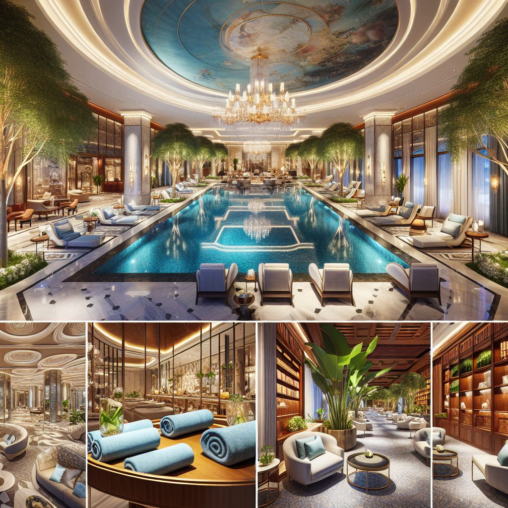 Prestigious Hotels With Beautiful Spa Floors and Luxe Amenities
