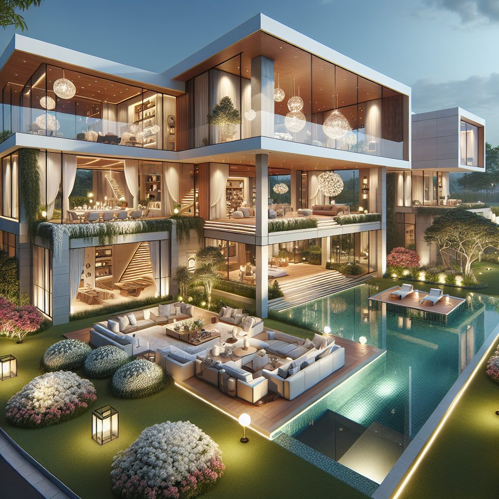 Prime Villas With Signature Lighting and Elegant Open Layouts