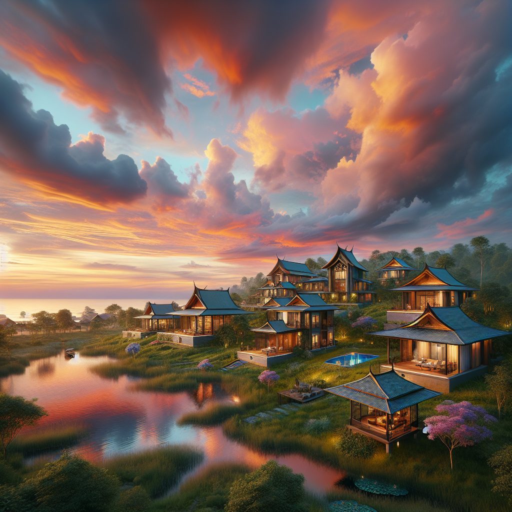 Private Villas in Asia With Sunset Facing Views