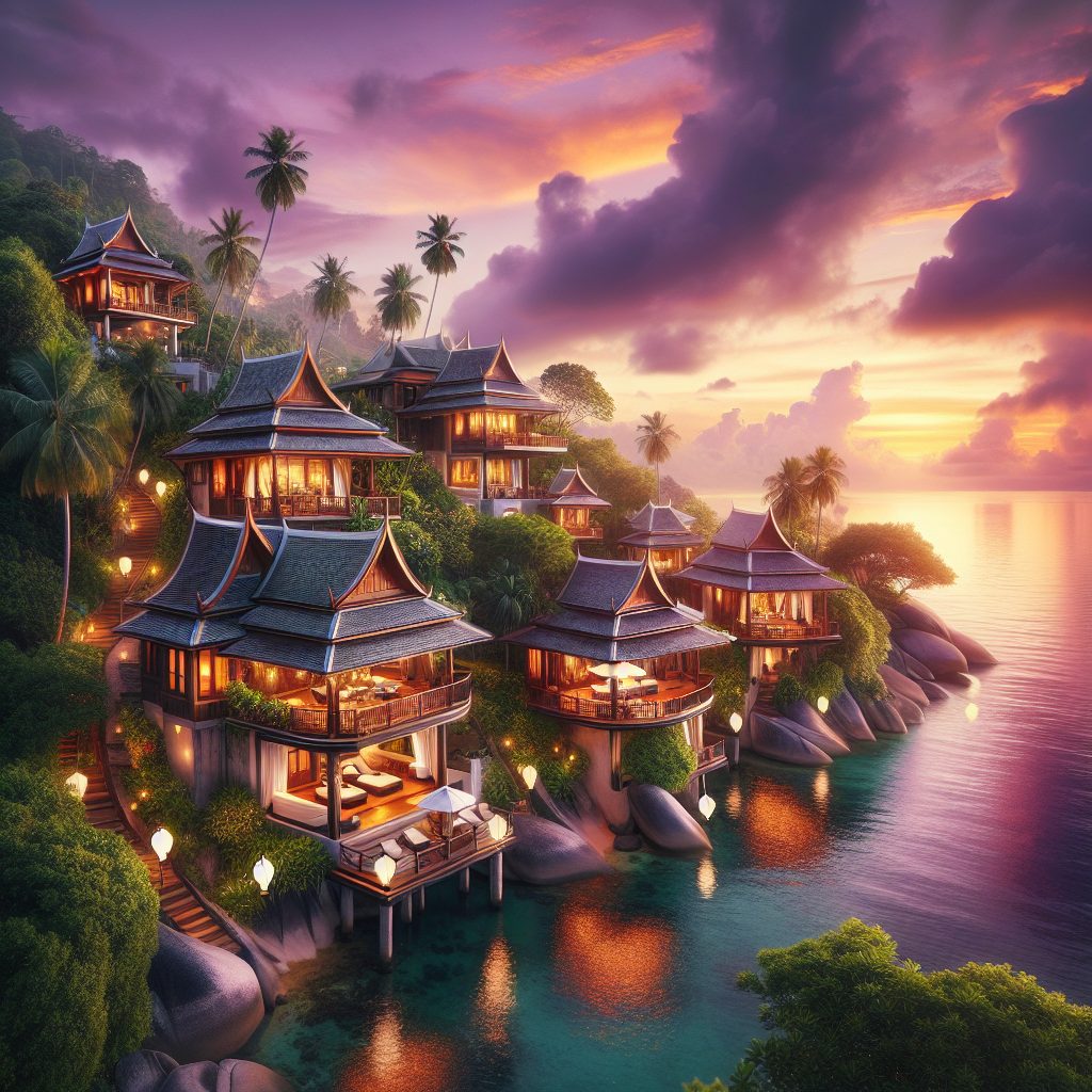 Private Villas in Koh Samui Thailand With Romantic Ocean View
