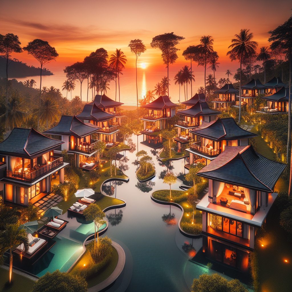 Private Villas in Langkawi Malaysia With Sunset Facing Pools
