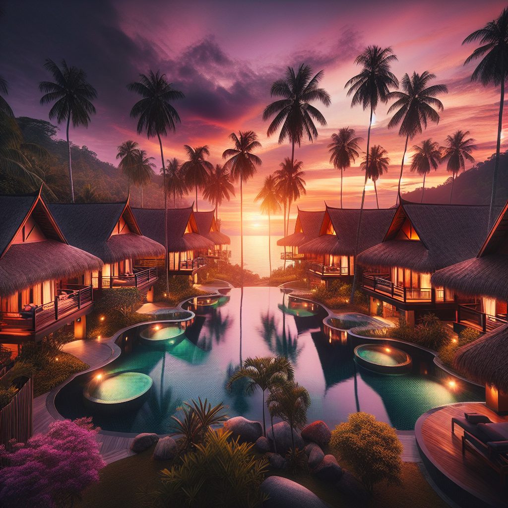 Private Villas in Langkawi With Sunset Facing Infinity Pool