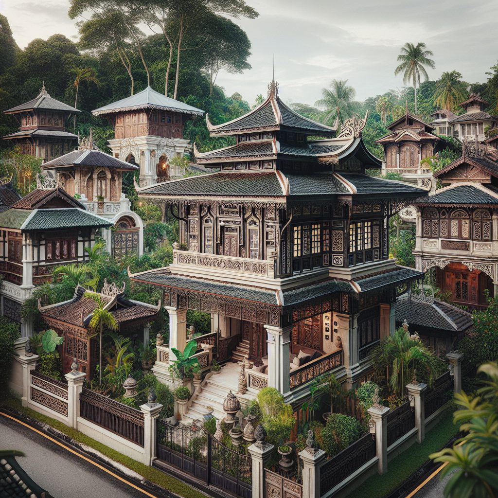 Private Villas in Penang Malaysia With Heritage Architecture