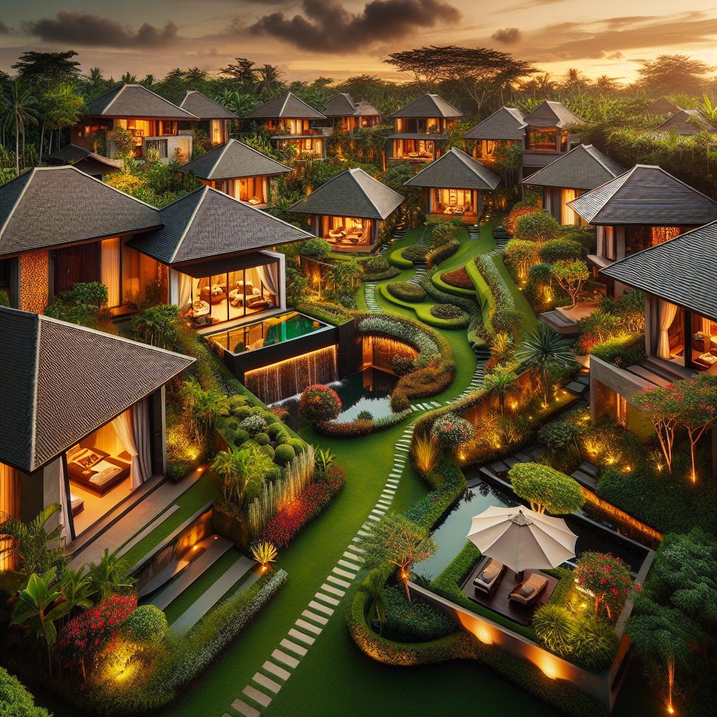 Private Villas With Distinctive Design and Romantic Atmosphere