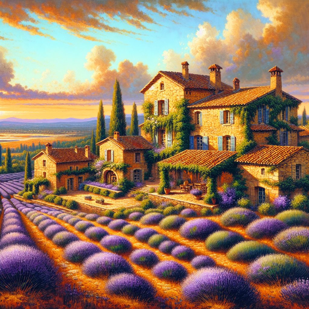 Provence Bloom Villas with Lavender Horizon Fields