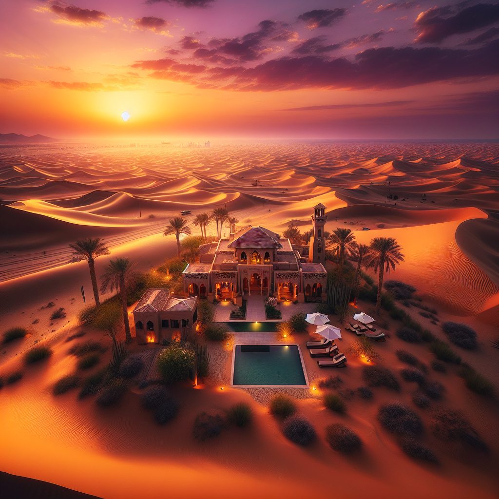 Quartzdesert Dubai Retreats with Golden Sands