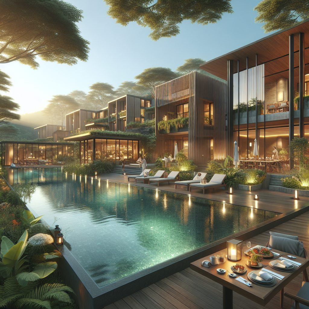 Scenic Wellness Resorts With Gourmet Menus and Calm Pools