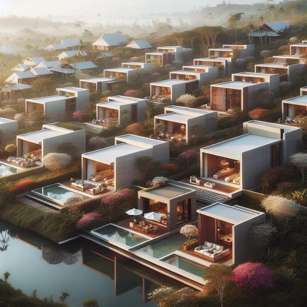 Secluded Villas With Elegant Rooms and Peaceful Landscapes