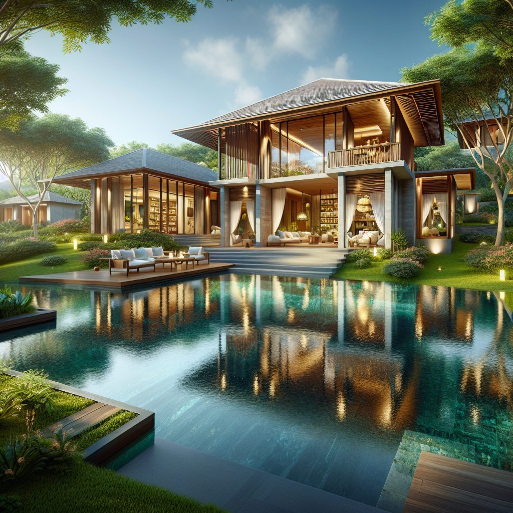 Serenity Luxe Villas With Artistic Style and Private Pool Bliss