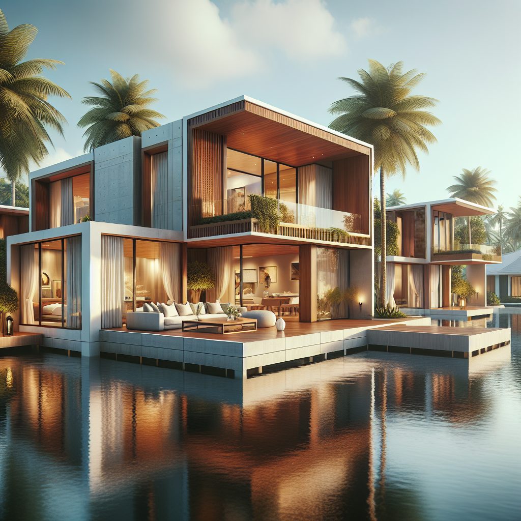 Signature Lagoon Villas With Understated Wealth and Open Space