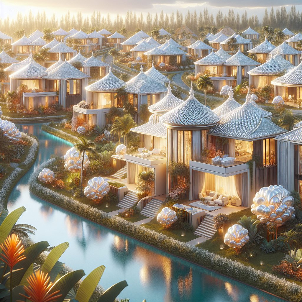 Signature Pearl Villas With Elegant Softness and Tropical Wealth