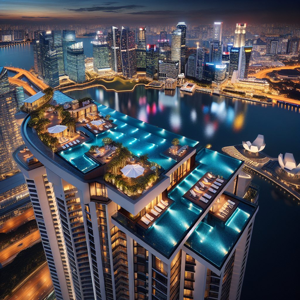 Singapore Marina Edge Rooms with Skyline Pools