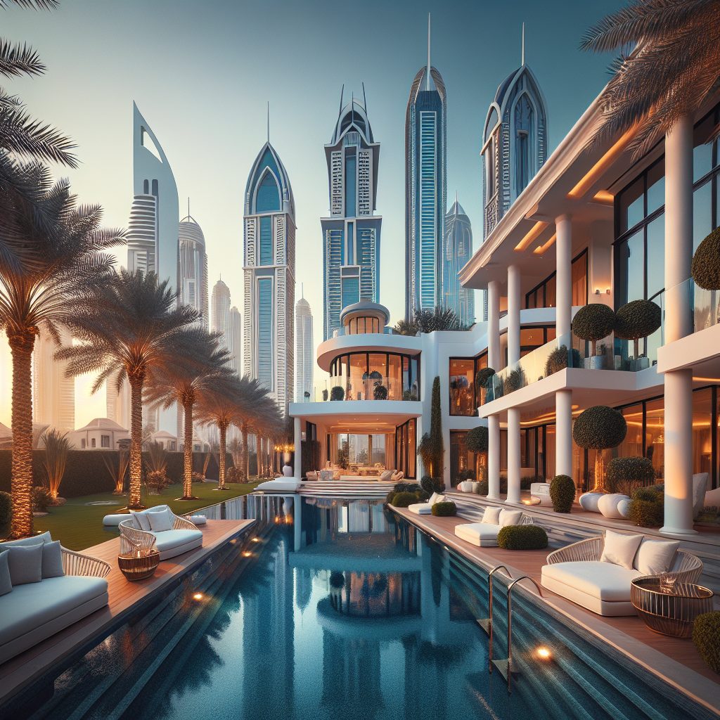 Staying in Luxury Private Villas in Dubai With Skyline Views and Private Pools