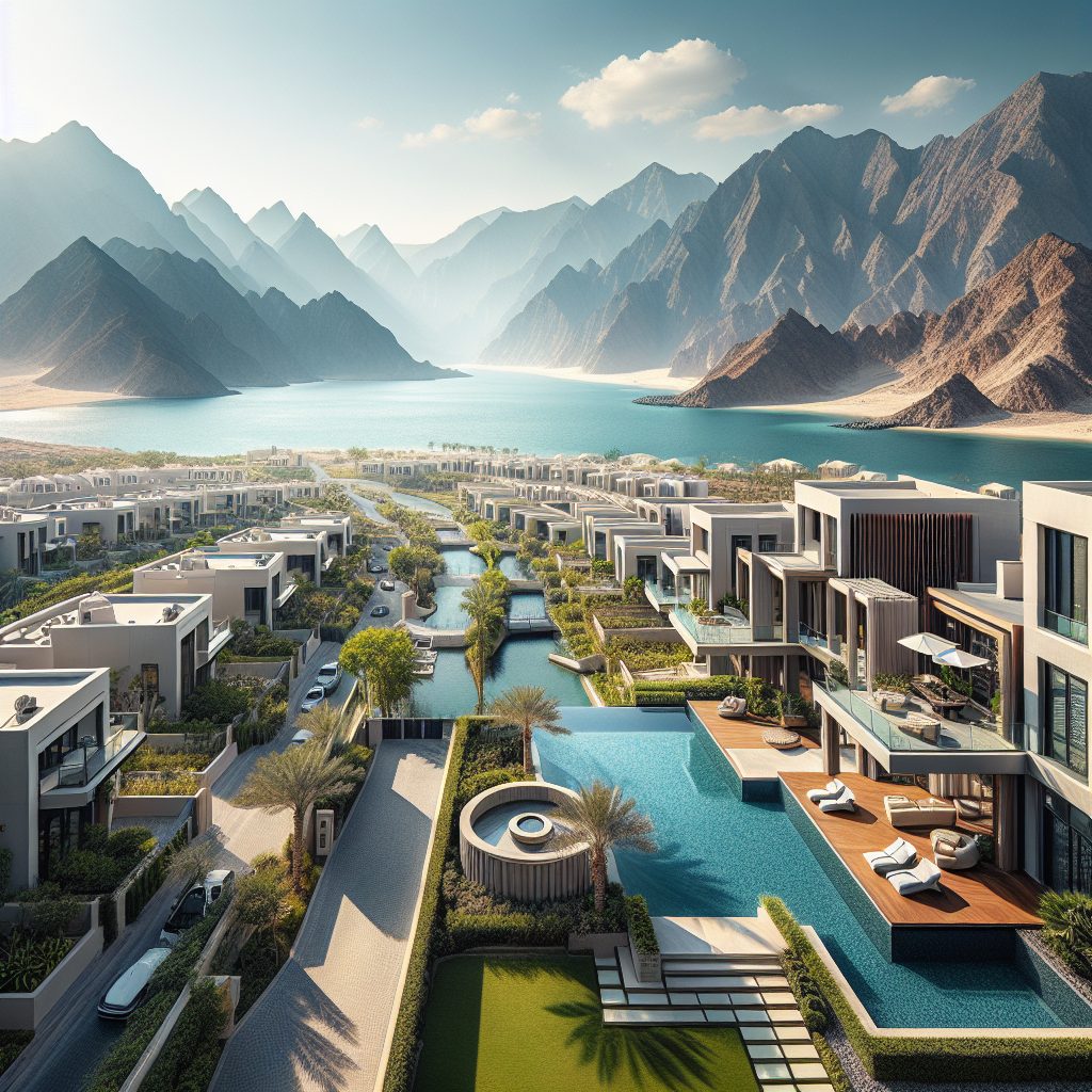 Staying in Luxury Villas in Fujairah With Mountain and Sea Views